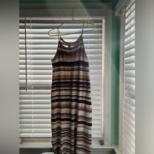 Striped Crochet Dress Size Large
